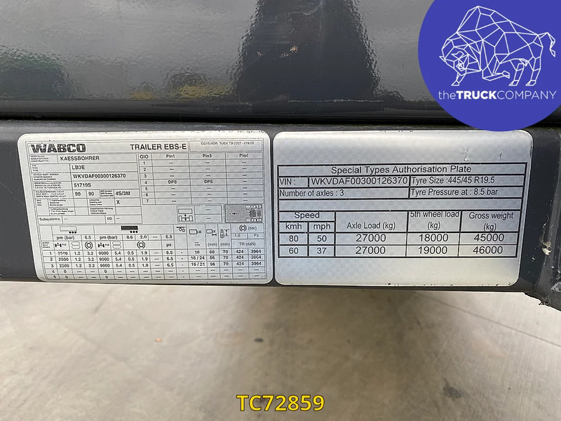 Semi-remorque plateau neuf Kässbohrer SPA M: photos 10