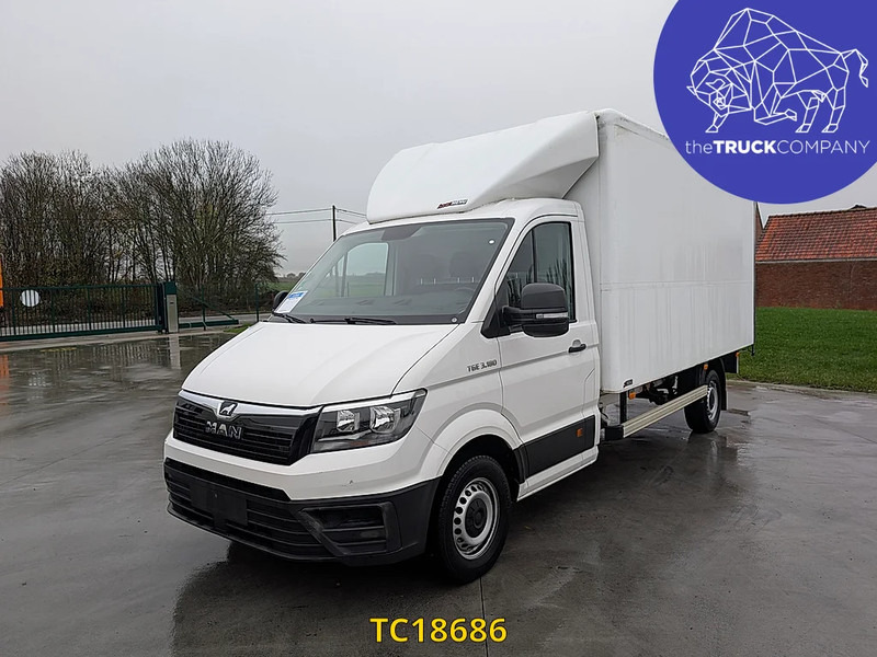 MAN TGE 180 - BOX - Fourgon: photos 1 MAN TGE 180 - BOX - Fourgon: photos 1