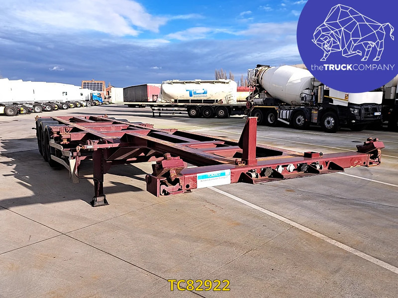 Renders - Semi-remorque porte-conteneur/ Caisse mobile: photos 1 Renders - Semi-remorque porte-conteneur/ Caisse mobile: photos 1