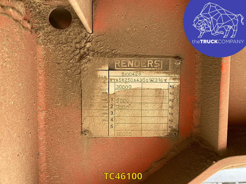 Renders steering axle - Semi-remorque rideaux coulissants: photos 4 Renders steering axle - Semi-remorque rideaux coulissants: photos 4