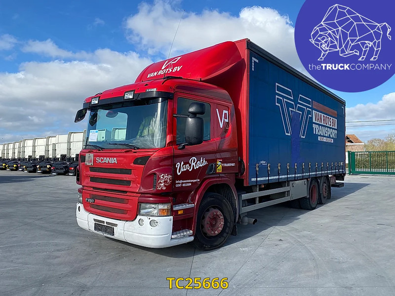 Scania P 280 - Camion à rideaux coulissants: photos 1 Scania P 280 - Camion à rideaux coulissants: photos 1
