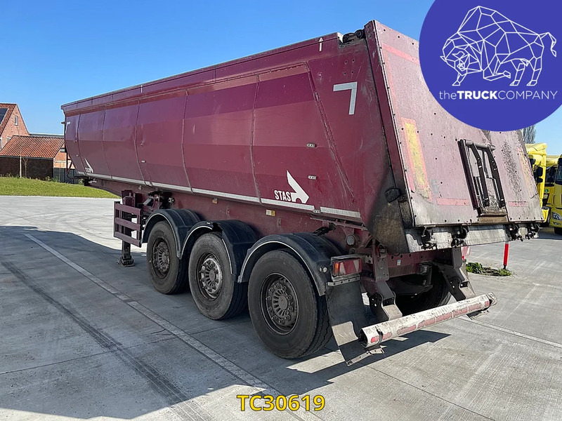 Semi-remorque benne Stas 28m3 geïsolleerd Insulated: photos 9 Semi-remorque benne Stas 28m3 geïsolleerd Insulated: photos 9