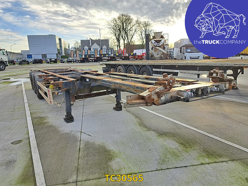 Van Hool - Semi-remorque porte-conteneur/ Caisse mobile: photos 1 Van Hool - Semi-remorque porte-conteneur/ Caisse mobile: photos 1