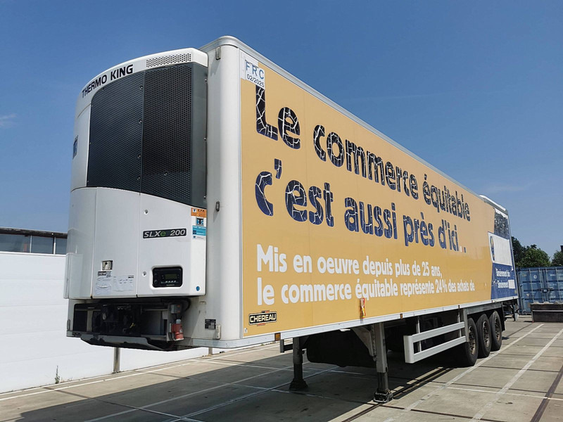 Chereau FRIGO TK SLX 200,D+E,lift - Semi-remorque frigorifique: photos 1 Chereau FRIGO TK SLX 200,D+E,lift - Semi-remorque frigorifique: photos 1