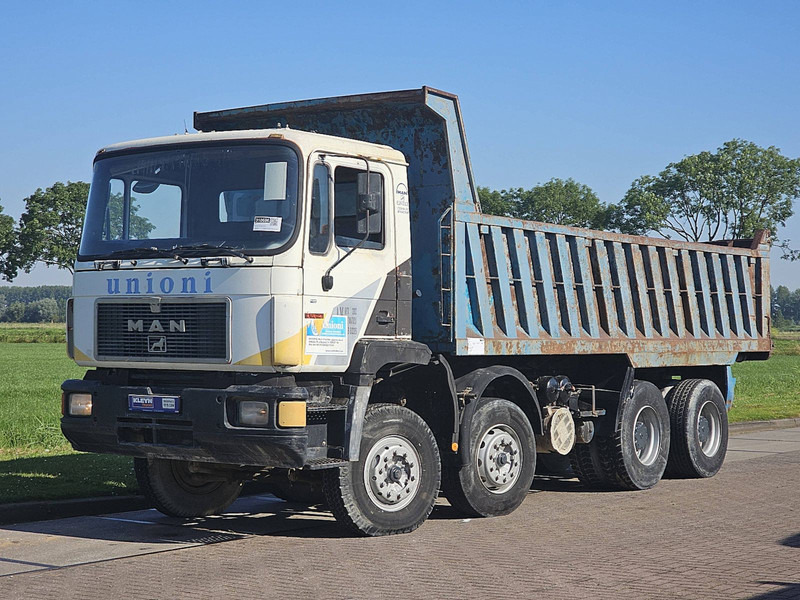 MAN 32.403 F90 8X4 MANUAL STEEL - Camion benne: photos 2 MAN 32.403 F90 8X4 MANUAL STEEL - Camion benne: photos 2