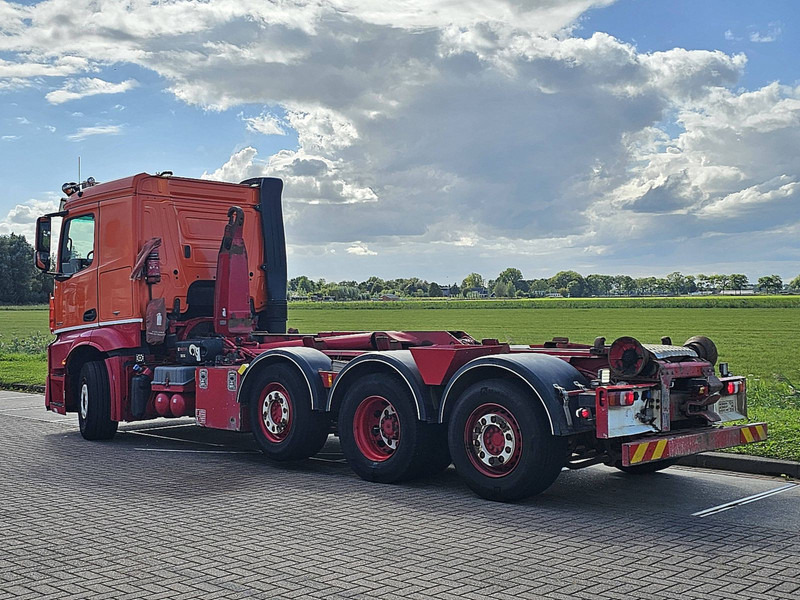 Camion ampliroll Mercedes-Benz ACTROS 3251 8X2 HIAB HOOKLIFT: photos 6