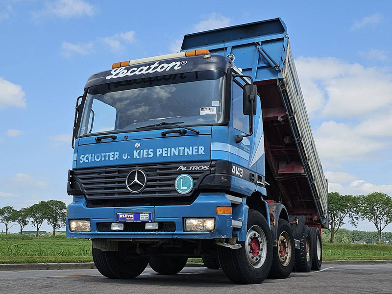Mercedes-Benz ACTROS 4143 8X4 EPS FULL STEEL - Camion benne: photos 1 Mercedes-Benz ACTROS 4143 8X4 EPS FULL STEEL - Camion benne: photos 1