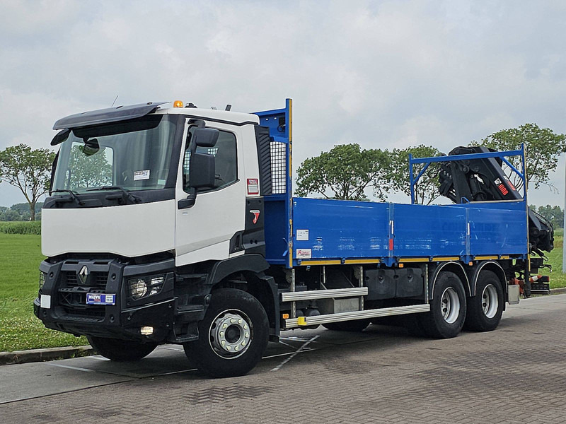 Renault K 430 HIAB 188ES4 - Camion plateau, Camion grue: photos 2 Renault K 430 HIAB 188ES4 - Camion plateau, Camion grue: photos 2