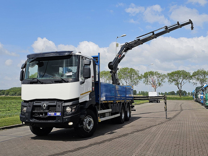 Renault K 430 HIAB 188ES4 - Camion plateau, Camion grue: photos 2 Renault K 430 HIAB 188ES4 - Camion plateau, Camion grue: photos 2