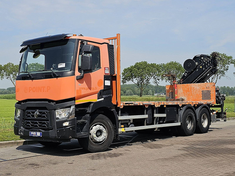 Renault K 430 HIAB211EP5 - Camion plateau, Camion grue: photos 2 Renault K 430 HIAB211EP5 - Camion plateau, Camion grue: photos 2