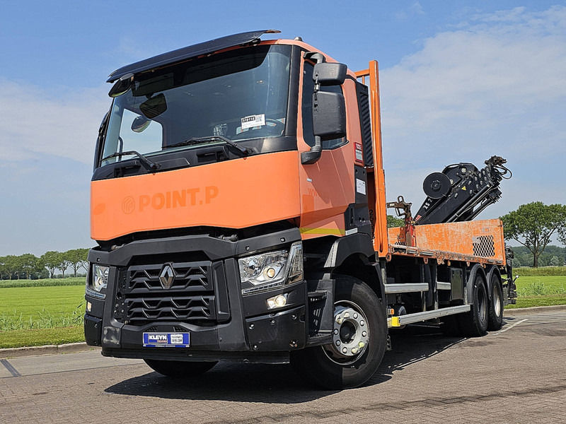 Renault K 430 HIAB211EP5 - Camion plateau, Camion grue: photos 1 Renault K 430 HIAB211EP5 - Camion plateau, Camion grue: photos 1