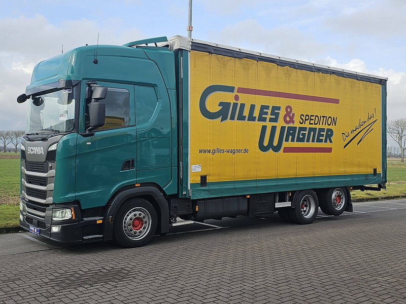 Scania S450 6X2*4 FORKLIFT CONN. - Camion à rideaux coulissants: photos 2 Scania S450 6X2*4 FORKLIFT CONN. - Camion à rideaux coulissants: photos 2