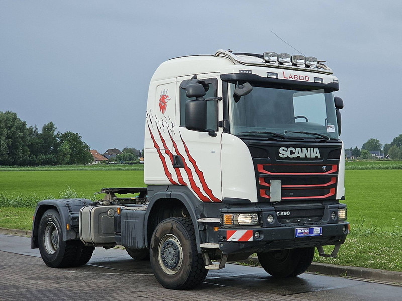 Scania G490 4X4 PTO+HYDR. RET. - Tracteur routier: photos 5 Scania G490 4X4 PTO+HYDR. RET. - Tracteur routier: photos 5