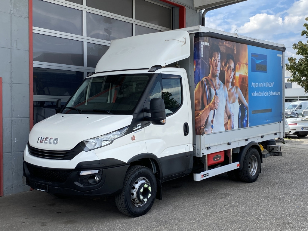 Iveco Daily 65C21 3,6m P+P+LBW Klima Automat. Webasto - Véhicule utilitaire plateau baché: photos 1 Iveco Daily 65C21 3,6m P+P+LBW Klima Automat. Webasto - Véhicule utilitaire plateau baché: photos 1