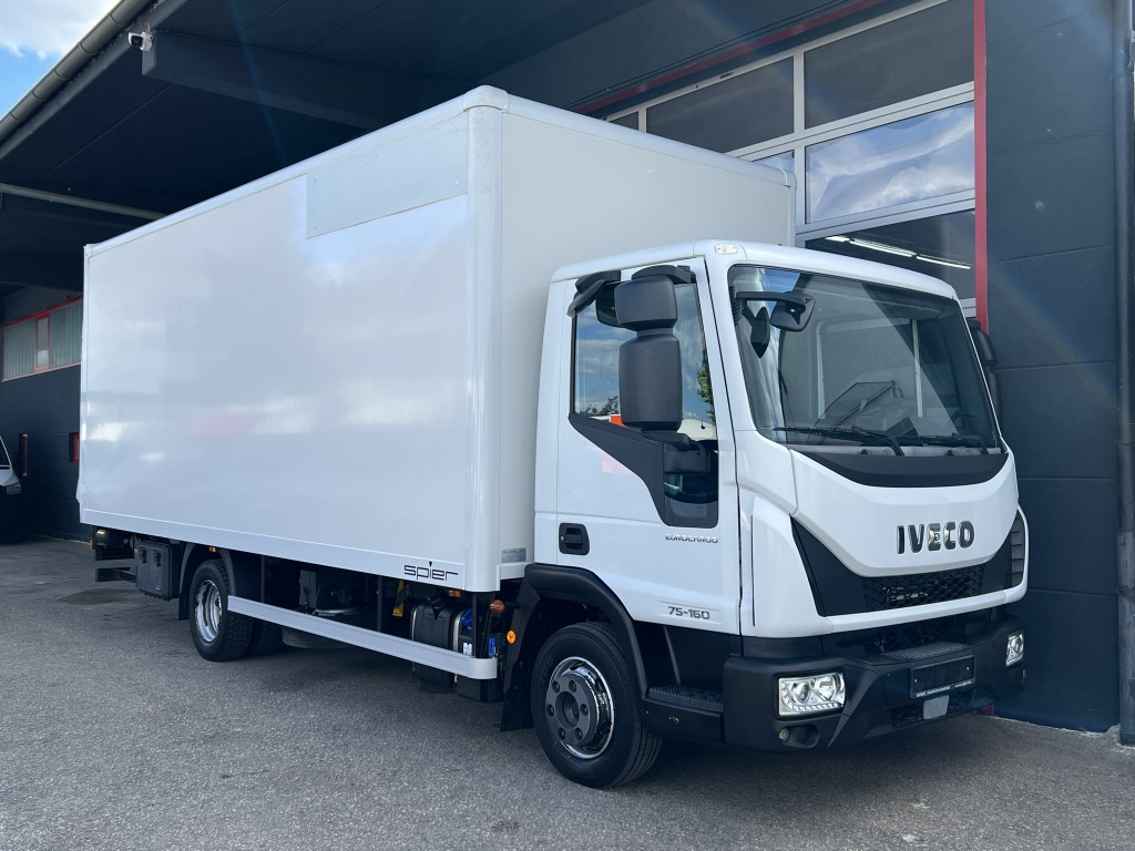 Iveco EuroCargo ML75E16 Klima 6,05m Koffer+LBW 102.tkm - Fourgon: photos 1 Iveco EuroCargo ML75E16 Klima 6,05m Koffer+LBW 102.tkm - Fourgon: photos 1