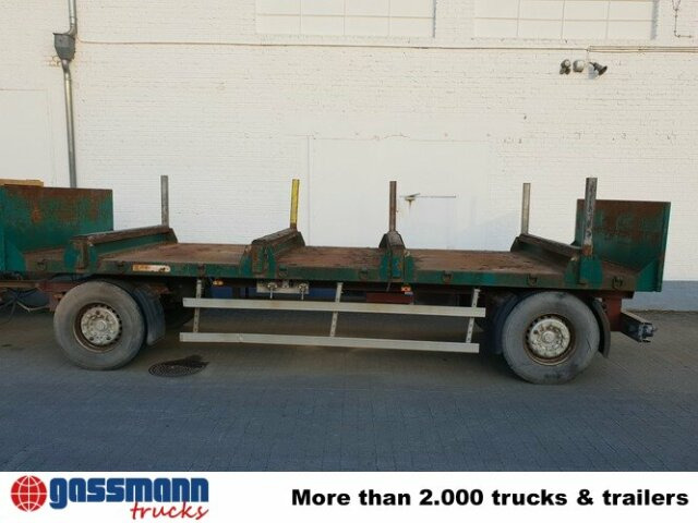 Anhänger Pritsche Plateau, Rungen, 3x vorh. - Remorque plateau: photos 4 Anhänger Pritsche Plateau, Rungen, 3x vorh. - Remorque plateau: photos 4