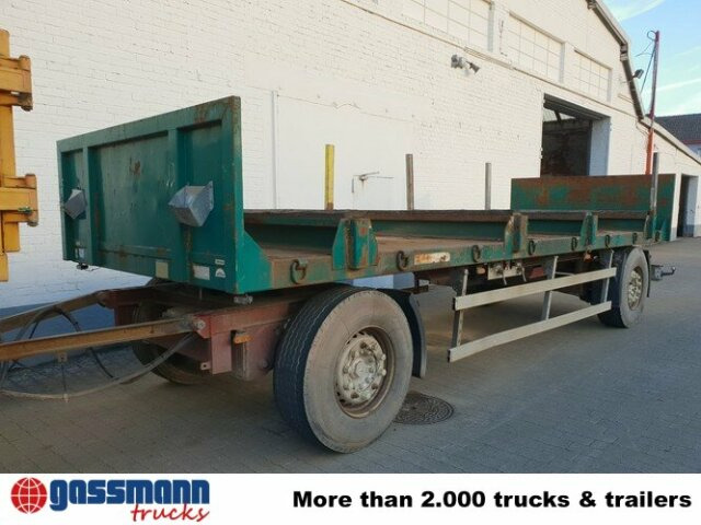 Anhänger Pritsche Plateau, Rungen, 3x vorh. - Remorque plateau: photos 3 Anhänger Pritsche Plateau, Rungen, 3x vorh. - Remorque plateau: photos 3