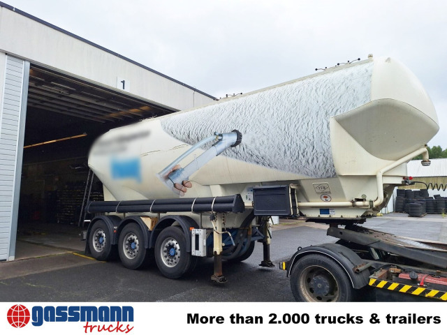 Feldbinder EUT 38.3-3, Liftachse, 3 Kammern, ca. 38.000l - Citerne pulvérulente: photos 2 Feldbinder EUT 38.3-3, Liftachse, 3 Kammern, ca. 38.000l - Citerne pulvérulente: photos 2