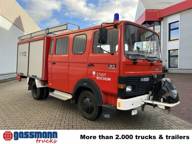 Camion de pompier Iveco 60-9 A 4x2 Doka, LF 8: photos 9
