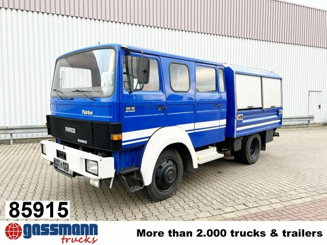 Iveco 90-16 AW 4x4 Doka, Mannschaftswagen - Camion de pompier: photos 1 Iveco 90-16 AW 4x4 Doka, Mannschaftswagen - Camion de pompier: photos 1