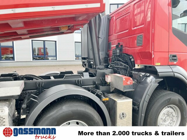 Camion benne Iveco Trakker AD410T50 8x4, Stahlmulde ca. 16m³,: photos 12