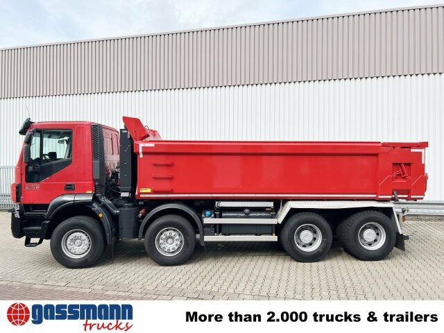 Camion benne Iveco Trakker AD410T50 8x4, Stahlmulde ca. 16m³,: photos 11