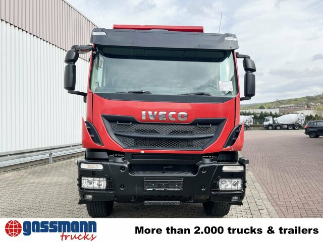 Camion benne Iveco Trakker AD410T50 8x4, Stahlmulde ca. 16m³,: photos 8