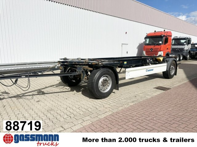 Krone AZW 18 - Remorque porte-conteneur/ Caisse mobile: photos 1 Krone AZW 18 - Remorque porte-conteneur/ Caisse mobile: photos 1