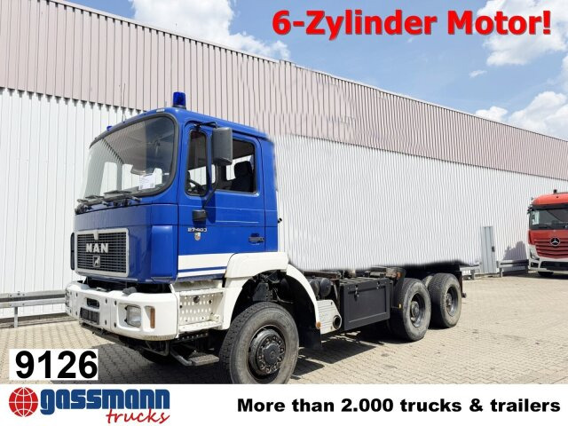 MAN 27.403 6x6 BB, EX-THW - Châssis cabine: photos 1 MAN 27.403 6x6 BB, EX-THW - Châssis cabine: photos 1