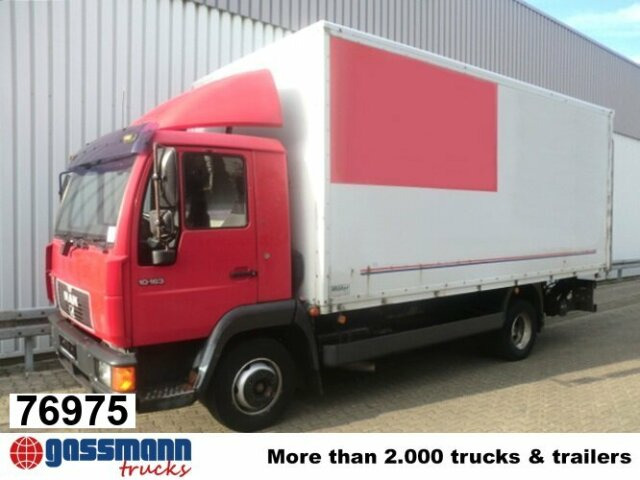 MAN L35 10.163 4x2 - Camion fourgon: photos 1 MAN L35 10.163 4x2 - Camion fourgon: photos 1