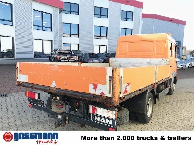 Camion plateau MAN LE 8.185 LC Doka 4x2 BB, 2x AHK: photos 10