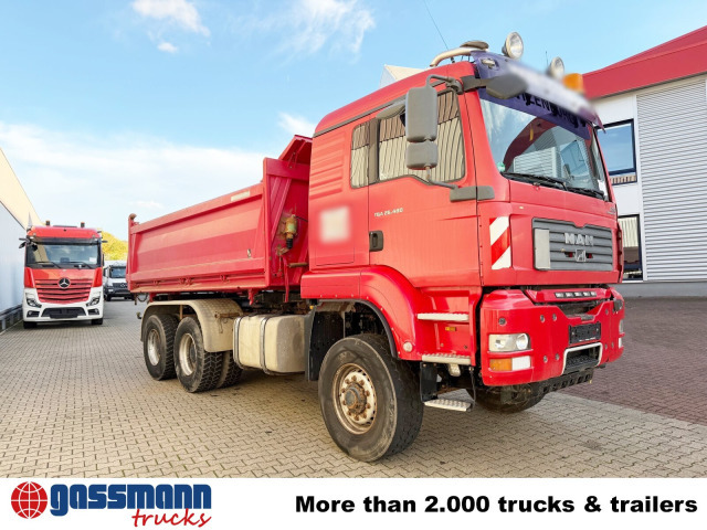 Camion benne MAN TGA 26.480 6X6H BL, HydroDrive, Intarder,: photos 10 Camion benne MAN TGA 26.480 6X6H BL, HydroDrive, Intarder,: photos 10