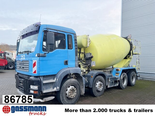 MAN TGA 35.410 8x4 BB, Betonmischer Karrena 10m³ - Camion malaxeur: photos 1 MAN TGA 35.410 8x4 BB, Betonmischer Karrena 10m³ - Camion malaxeur: photos 1