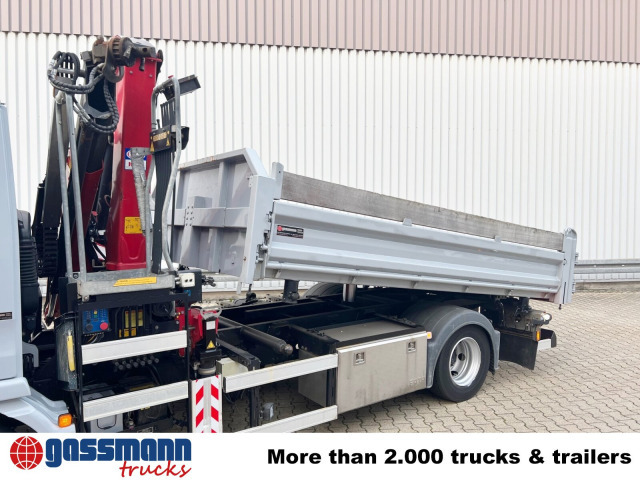 MAN TGL 12.180 4X2 BL mit Kran HMF 900-K1 - Camion benne, Camion grue: photos 2 MAN TGL 12.180 4X2 BL mit Kran HMF 900-K1 - Camion benne, Camion grue: photos 2