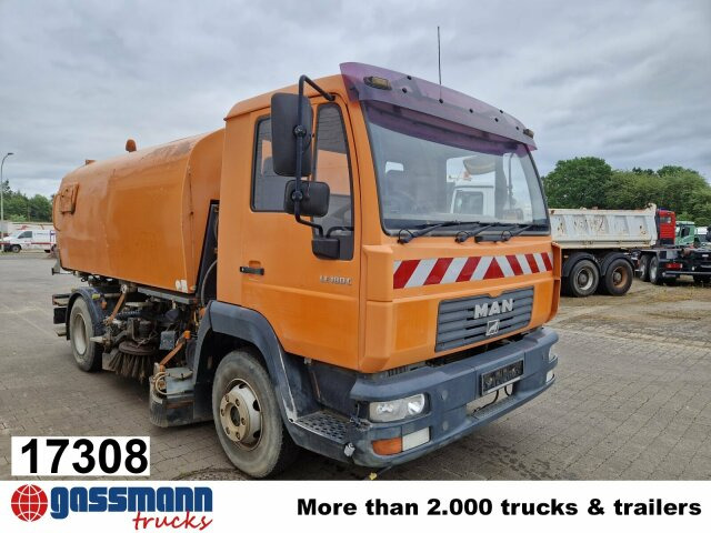 MAN TGL 12.180 , Bucher Kehrmaschine CF 50 - Balayeuse de voirie: photos 1 MAN TGL 12.180 , Bucher Kehrmaschine CF 50 - Balayeuse de voirie: photos 1