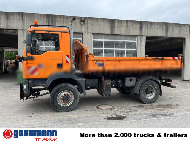MAN TGM 15.240 4X4 BL, Winterdienstausstattung - Camion benne: photos 4 MAN TGM 15.240 4X4 BL, Winterdienstausstattung - Camion benne: photos 4