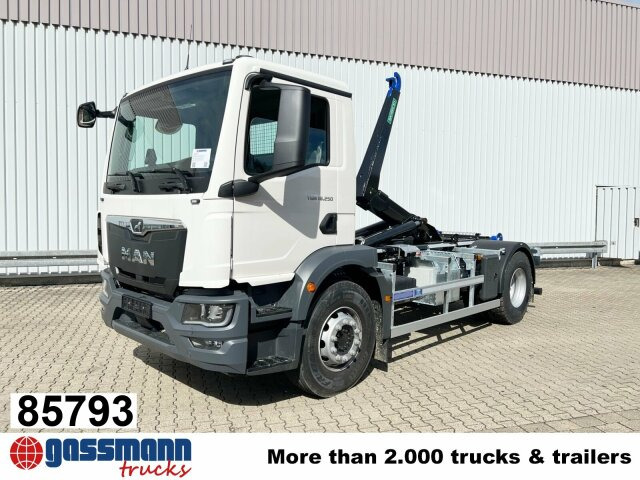 MAN TGM 18.250/340 4x2 BL CH, Funk, 3x VORHANDEN - Camion ampliroll: photos 1 MAN TGM 18.250/340 4x2 BL CH, Funk, 3x VORHANDEN - Camion ampliroll: photos 1