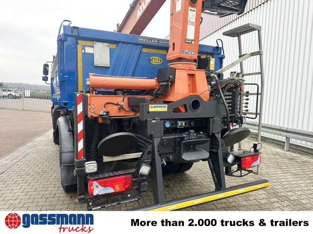 Camion benne, Camion grue MAN TGM 18.290 4X4 BB, EEV, Heckkran Atlas AK: photos 11