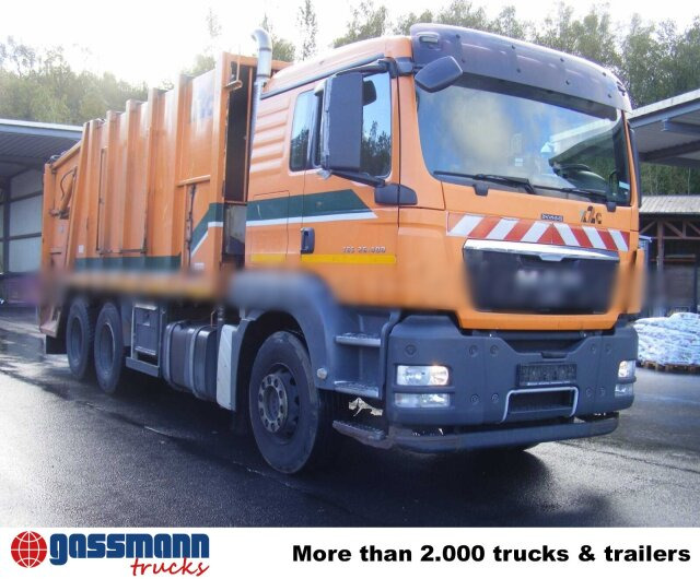 MAN TGS 26.400 6X4 BL, Haller x2c - Benne à ordures ménagères: photos 2 MAN TGS 26.400 6X4 BL, Haller x2c - Benne à ordures ménagères: photos 2