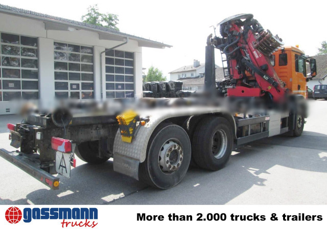 MAN TGS 26.400 6x2-4 BL, Lenk-/Liftachse, Kran - Camion ampliroll, Camion grue: photos 2 MAN TGS 26.400 6x2-4 BL, Lenk-/Liftachse, Kran - Camion ampliroll, Camion grue: photos 2