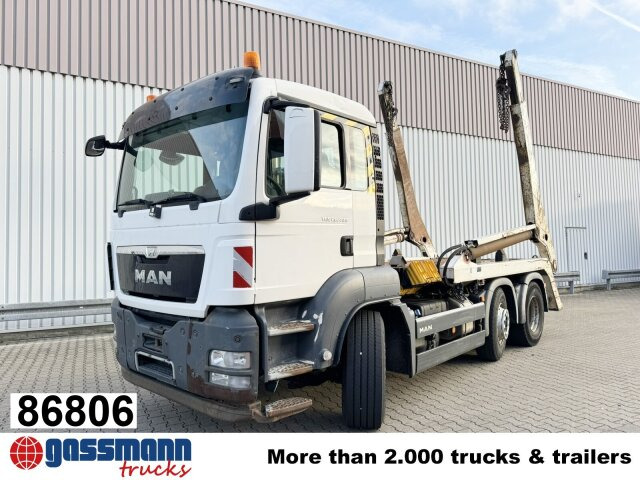 MAN TGS 26.400 6x2/4 BL mit Vorlauflenk-/liftachse, - Camion multibenne: photos 1 MAN TGS 26.400 6x2/4 BL mit Vorlauflenk-/liftachse, - Camion multibenne: photos 1