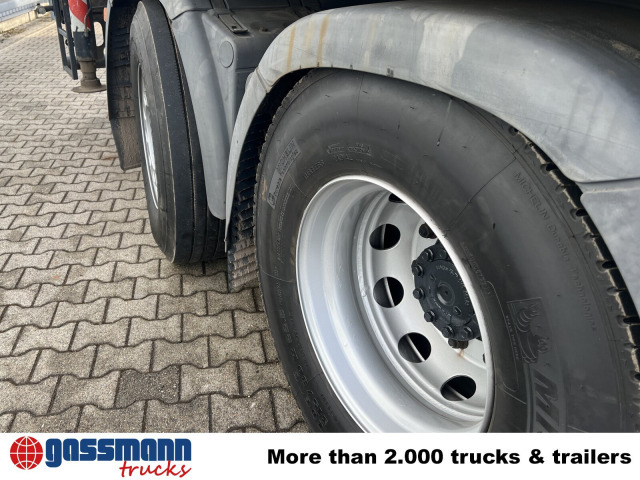 MAN TGS 26.400 6x2-4 LL, Navi, Lenk-/Liftachse, - Camion plateau, Camion grue: photos 3 MAN TGS 26.400 6x2-4 LL, Navi, Lenk-/Liftachse, - Camion plateau, Camion grue: photos 3