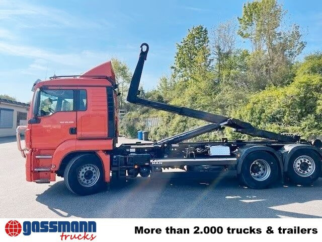 MAN TGS 26.480 6x2-4 BL, Intarder, Lenk-/Liftachse, - Camion ampliroll: photos 3 MAN TGS 26.480 6x2-4 BL, Intarder, Lenk-/Liftachse, - Camion ampliroll: photos 3