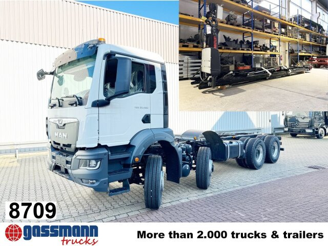 MAN TGS 35.480 8x6H BL CH, HydroDrive, Navi, - Camion ampliroll: photos 1 MAN TGS 35.480 8x6H BL CH, HydroDrive, Navi, - Camion ampliroll: photos 1