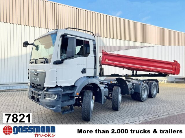 MAN TGS 41.440 8x4 BB, 5x VORHANDEN - Camion benne: photos 1 MAN TGS 41.440 8x4 BB, 5x VORHANDEN - Camion benne: photos 1