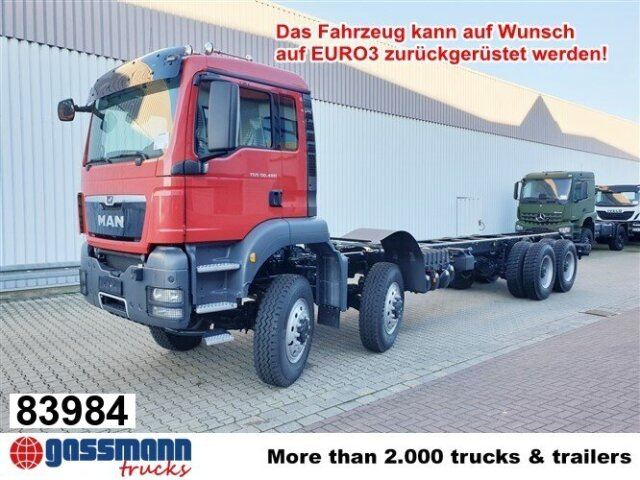 MAN TGS 41.480 8X6 BB - Châssis cabine: photos 1 MAN TGS 41.480 8X6 BB - Châssis cabine: photos 1