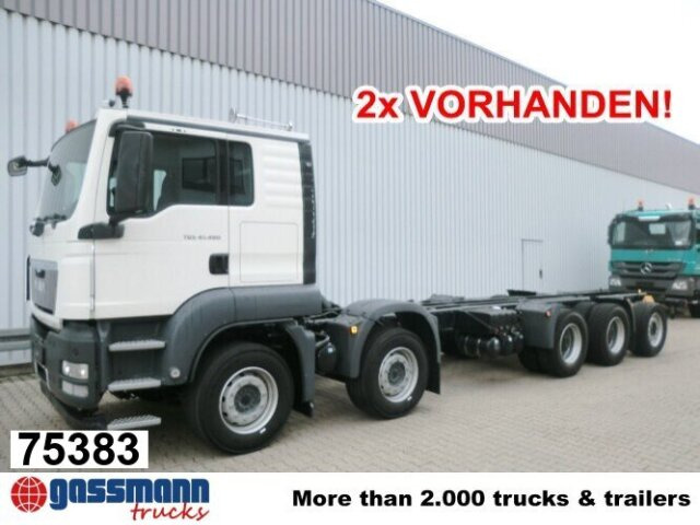 MAN TGS 50.480 BB 10x4, 2x VORHANDEN! - Châssis cabine: photos 1 MAN TGS 50.480 BB 10x4, 2x VORHANDEN! - Châssis cabine: photos 1