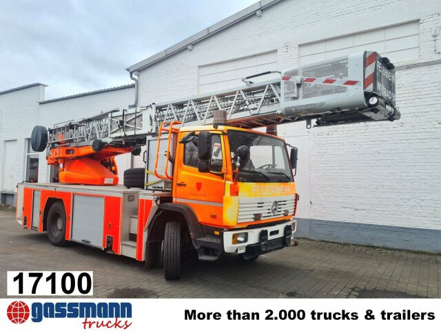 Mercedes-Benz 1524/4x2 DL 23-12 Drehleiter Feuerwehr - Camion de pompier: photos 1 Mercedes-Benz 1524/4x2 DL 23-12 Drehleiter Feuerwehr - Camion de pompier: photos 1
