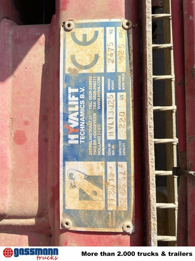 Mercedes-Benz Actros 2551 L 6x2/46, Retarder, Liftachse, - Camion ampliroll: photos 4 Mercedes-Benz Actros 2551 L 6x2/46, Retarder, Liftachse, - Camion ampliroll: photos 4