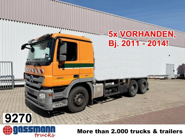 Mercedes-Benz Actros 2641/48 L 6x4 - Châssis cabine: photos 1 Mercedes-Benz Actros 2641/48 L 6x4 - Châssis cabine: photos 1